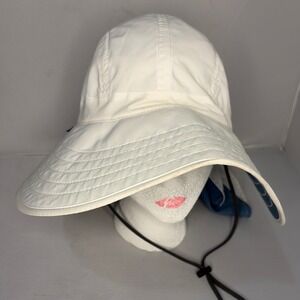 Sunday Afternoons Adventure Hat Cream Blue Sun Protection Hiking Neck Cape OSFM